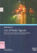 Admiralty List of Radio Signals: Pilot Services, Vessel Traffic Services and Port Operations. Indian sub-continent South East asia and Australasia NP286(4) Volume 6 2018/19